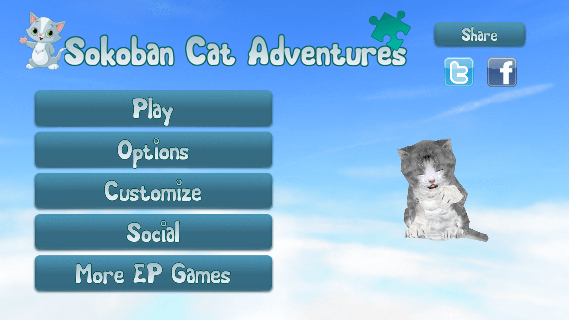 EP Sokoban Catzzles screen 1
